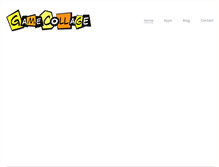 Tablet Screenshot of gamecollage.com